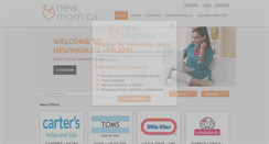 Desktop Screenshot of newmom.ca